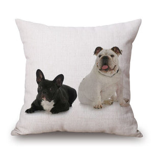 Bull Terrier Cushion Covers Decorative Pillow