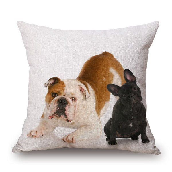 Bull Terrier Cushion Covers Decorative Pillow