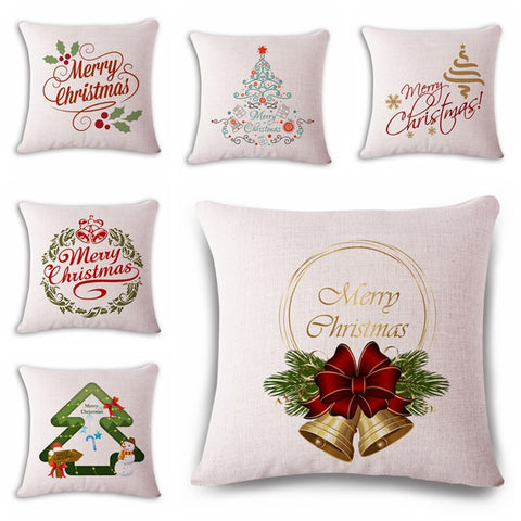 Merry Christmas Pillow Cover
