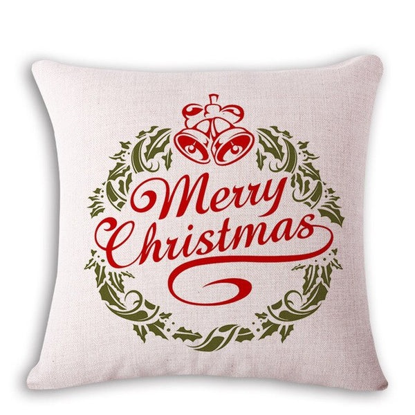 Merry Christmas Pillow Cover