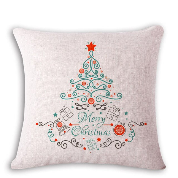 Merry Christmas Pillow Cover