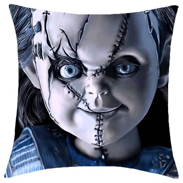 Halloween Cushion Cover Bride of Chucky Pillowcase