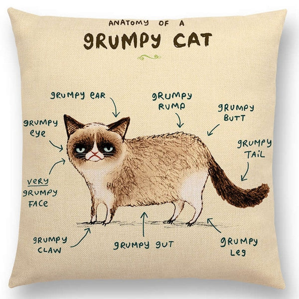 Funny Animals Pillow Case