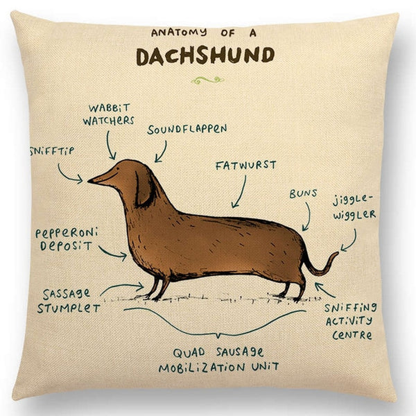 Funny Animals Pillow Case