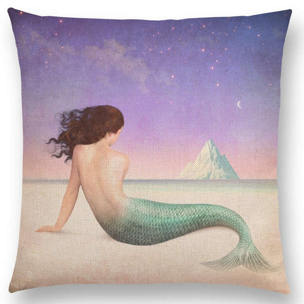 Elegant Lady Lovely Girl Cushion Cover