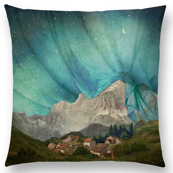 Elegant Lady Lovely Girl Cushion Cover