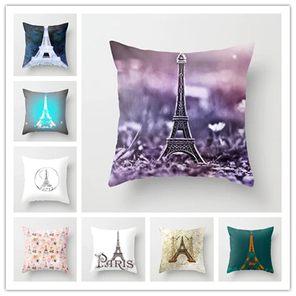 Cushion Cover Retro Printing Pillow Case