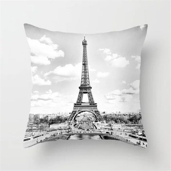 Cushion Cover Retro Printing Pillow Case