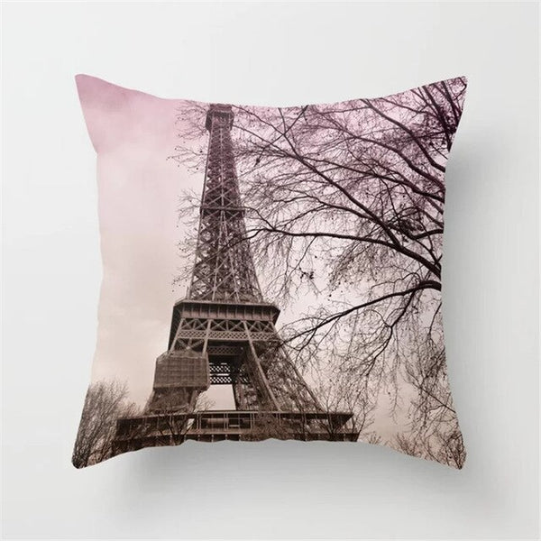 Cushion Cover Retro Printing Pillow Case