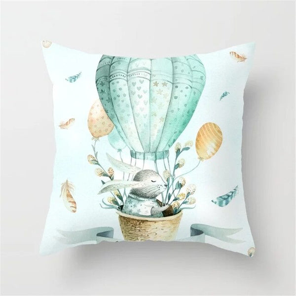 Throw Pillow Cover Easter Print Pillow Case