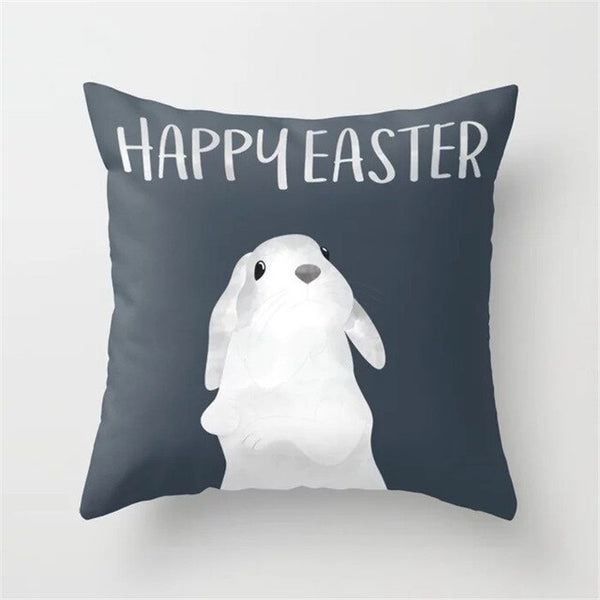Throw Pillow Cover Easter Print Pillow Case