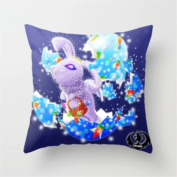Throw Pillow Cover Easter Print Pillow Case