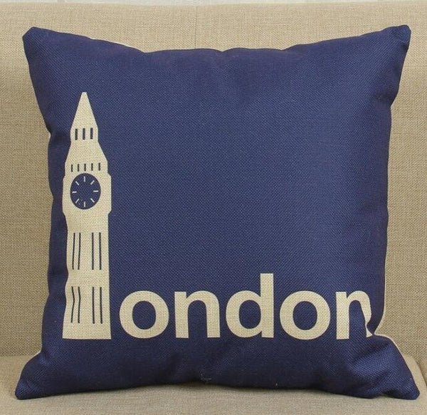 London Pairs Classic Vintage Cushion Covers