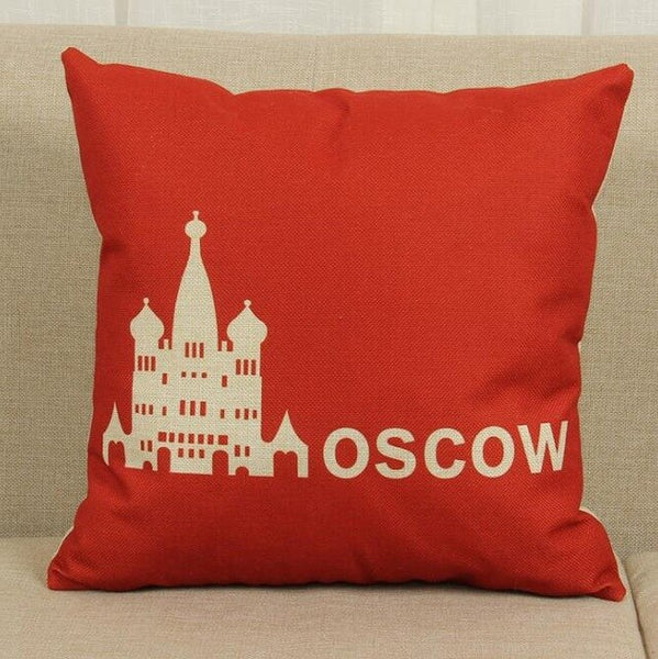 London Pairs Classic Vintage Cushion Covers