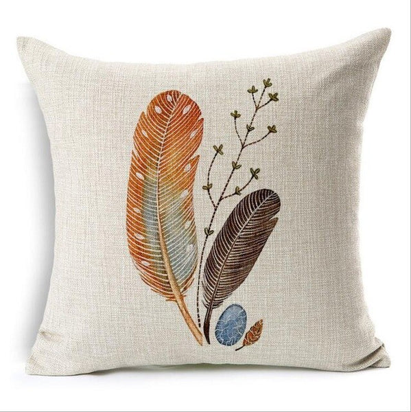 Feather Stone Custom Pillow Covers