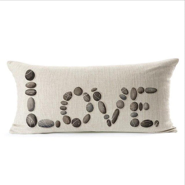 Feather Stone Custom Pillow Covers