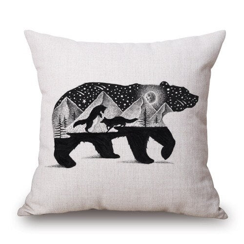 Animal Pillow Cushions Home Decor Pillow Case