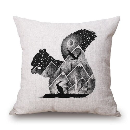Animal Pillow Cushions Home Decor Pillow Case